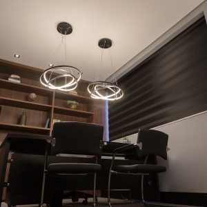 Persiana Double Vision Semi Blackout - Preta