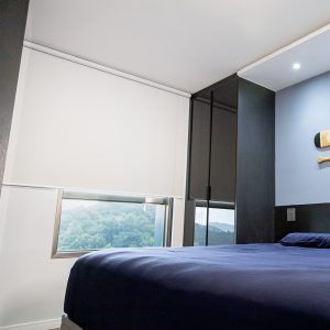 Persiana Rolô Blackout - Cinza