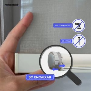 Persiana Rolô Translúcida Slim InstalaFácil - Verde